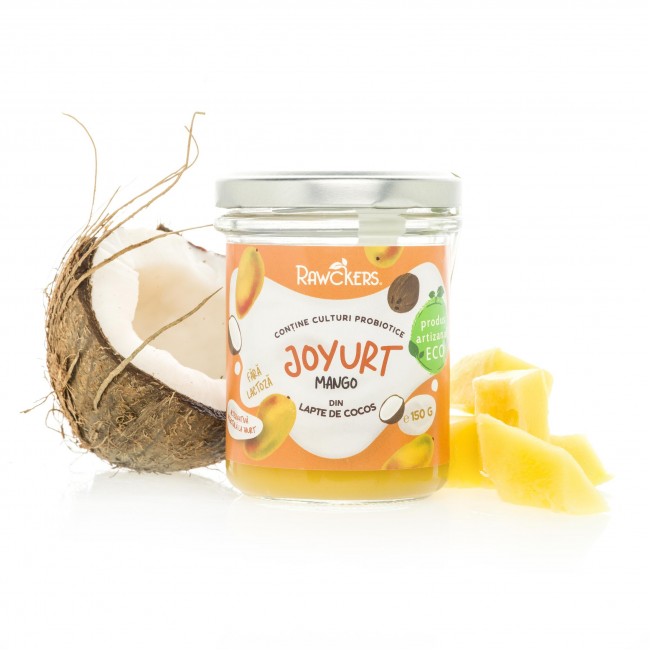 Joyurt ECO– iaurt din lapte de cocos cu mango