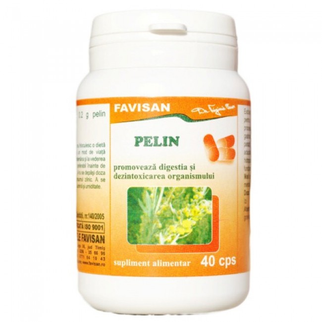 Pelin - promoveaza digestia si dezintoxicarea organismului - Favisan