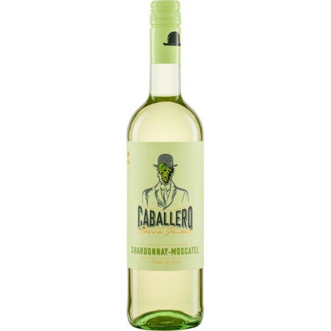 Vin alb ecologic CABALLERO PARRA JIMÉNEZ Blanco Chardonnay-Moscatel